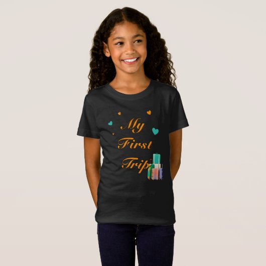 T-Shirt Premier voyage (Devant entier)