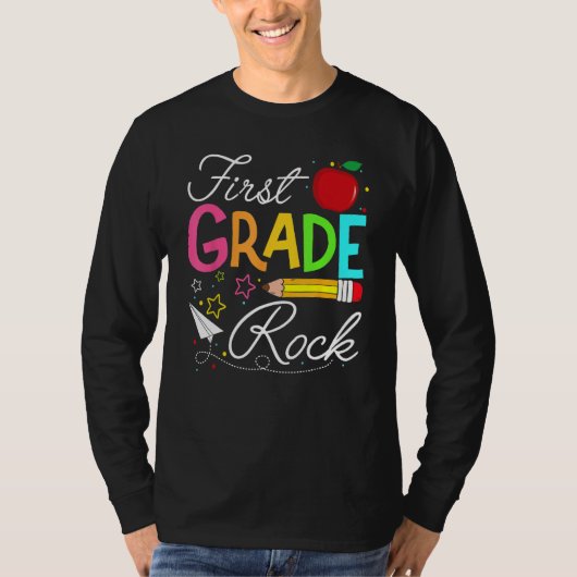 T-shirt Première année, ça déchire ! Équipe Enseignant de (Devant)
