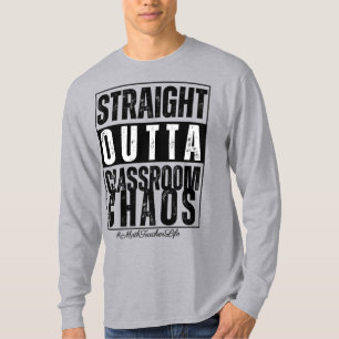 T-shirt Première année d'enseignement Prof Humour