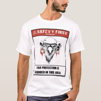 T-shirt Première chemise de protection d'Humour-Oreille de