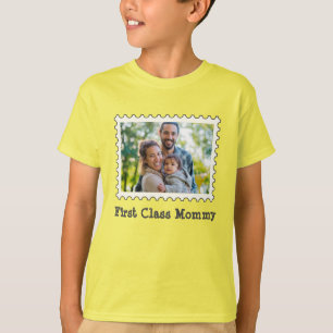 T-shirt Première Classe maman Meilleure maman personnalisé