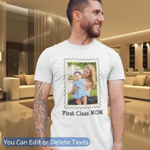 T-shirt PREMIÈRE CLASSE MOM Meilleure maman Meilleure mama
