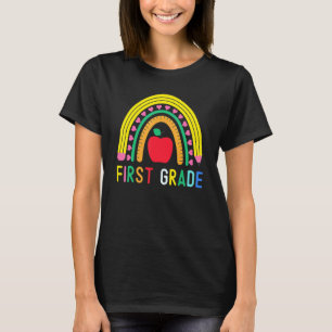 T-shirt Première Classe Rainbow Girls Boys Teacher Team 1s