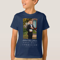 Première communion de garçon personnalisée