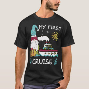 T-shirt Première croisière drôle