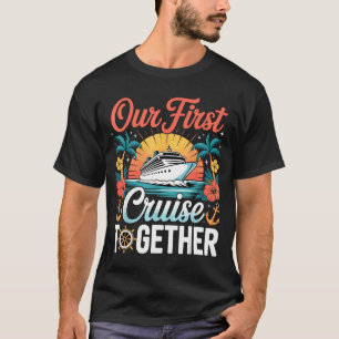 T-shirt Première Croisière Ensemble Couple Marié Femme Mar