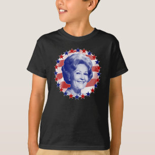 T-shirt Première dame Pat Nixon Étoiles et rayures