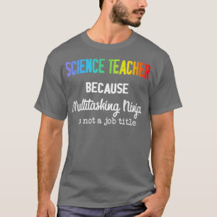 T-shirt Première de Science Teacher