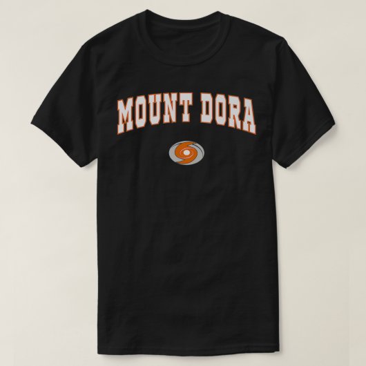 T-shirt Première des ouragans du lycée de Mount Dora (Design devant)