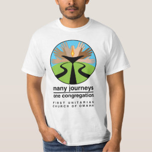 T-shirt Première église unitarienne d'Omaha