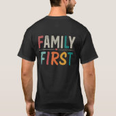 T-shirt Première famille (Dos)