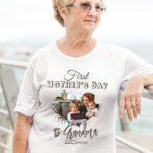 T-shirt Première fête des mères en tant que grand-mère Pho