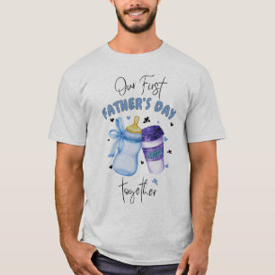 T-shirt Première Fête des pères Ensemble Correspondance te