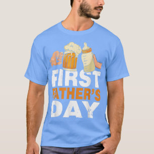 T-shirt Première fête des pères pour hommes Drôle Papa Pap