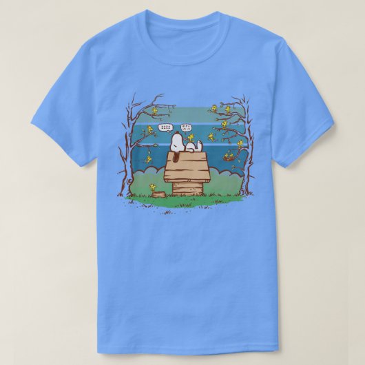 T-shirt Première fleur du printemps (Design devant)