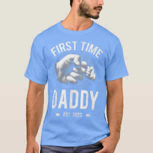 T-shirt Première Fois Chemise Papa 2023 Fête des pères Nou