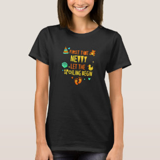 T-shirt Première fois Nevvy laissez commencer le gâchis N