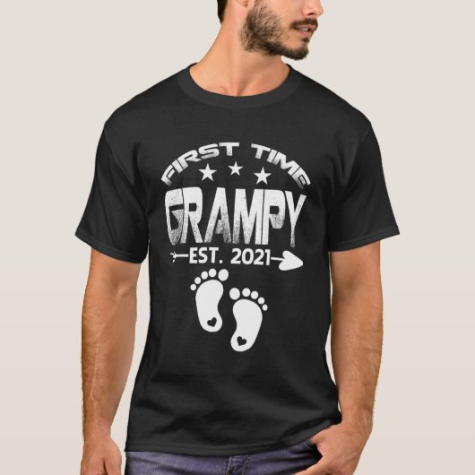 T-shirt Première Grampy 2021 New Grampy to be Baby (Devant)