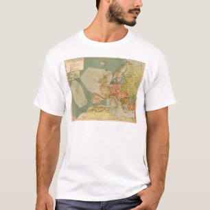 T-shirt Première Guerre Mondiale (U-Bateau) Map