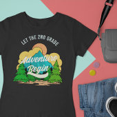 T-shirt Première Journée De L'École 2E Année Appréciation 