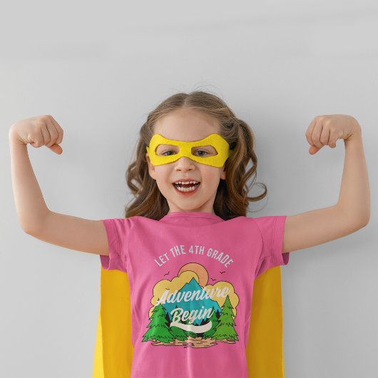 T-shirt Première Journée De L'École 4E Année Appréciation 