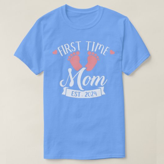 T-shirt Première maman 2024 (Design devant)