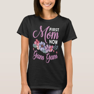 T-shirt Première Maman Maintenant Gam Gam Grandma Bénédict