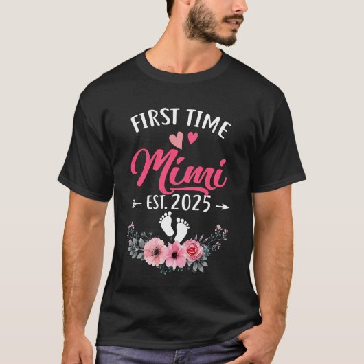 T-shirt Première Promotion De Mimi Aux Mères Mimi Est 2025 (Devant)