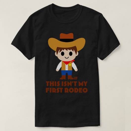 T-SHIRT PREMIÈRE RODÉO (Design devant)