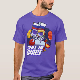 T-shirt Première rue Space Russian Soviet Cosmonaut Space