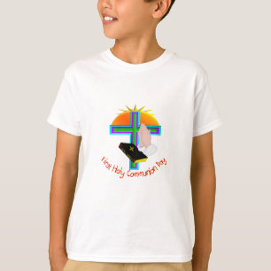 T-shirt Premiers cadeaux de jour de sainte communion