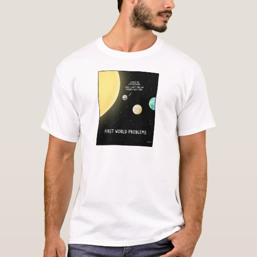 T-shirt Premiers problèmes du monde (Devant)