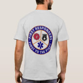 T-shirt Premiers répondeurs (Dos)