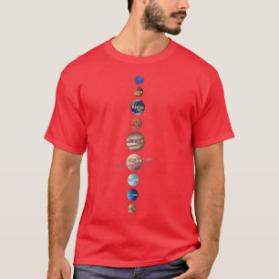 T-shirt Premiu du fan de sciences de l'exploration spatial