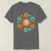 T-shirt Premium Astrologie Zodiac Horoscope pour f (Design devant)