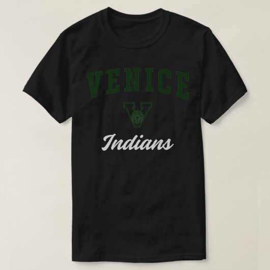 T-shirt Premium des Indiens du lycée de Venise (Design devant)