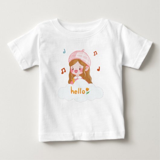 T-shirt premium pour bébé (Devant)