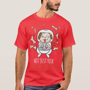 T-shirt Premium pour chien astronaute