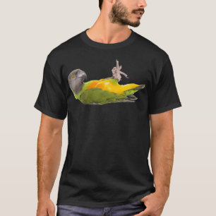 T-shirt Premium Sénégal Africain Parrot