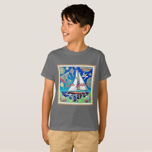 T-SHIRT PRENDRE LA MER (Devant entier)