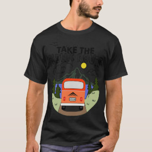 T-shirt Prendre la route Pittoresque 1
