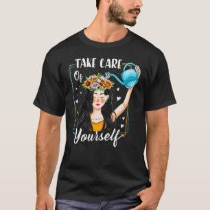 T-shirt Prendre Soin De Vous-Même Santé Mentale Sensibilis