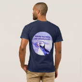 T-shirt Prendre Trop De Choses A Des Conséquences (Dos entier)