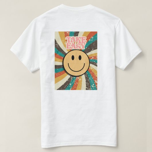 T-shirt Prends-le facilement (Design dos)