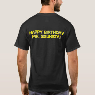 T-shirt Prenez 2 ! Joyeux anniversaire Scott !