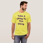 T-shirt Prenez aimer à ce Viking (Devant entier)