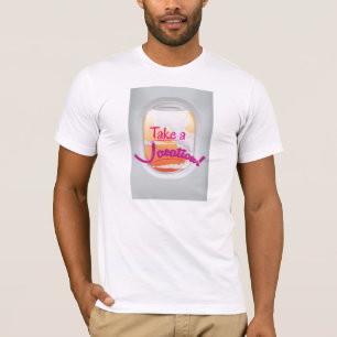 T-shirt Prenez des vacances affiche de fenêtre de compagni