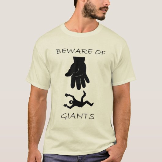 T-shirt Prenez garde de Giants (Devant)