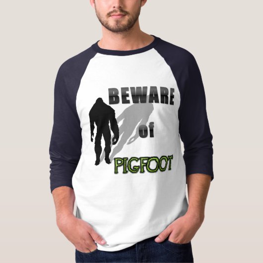 T-shirt Prenez garde de PIGFOOT (Devant)