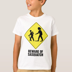 T-shirt Prenez garde de Sasquatch